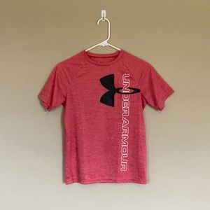 Boy’s Red Under Armour T-Shirt